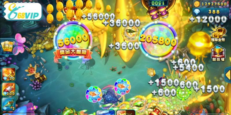 Tổng quan về sảnh game bắn cá tại 68VIP